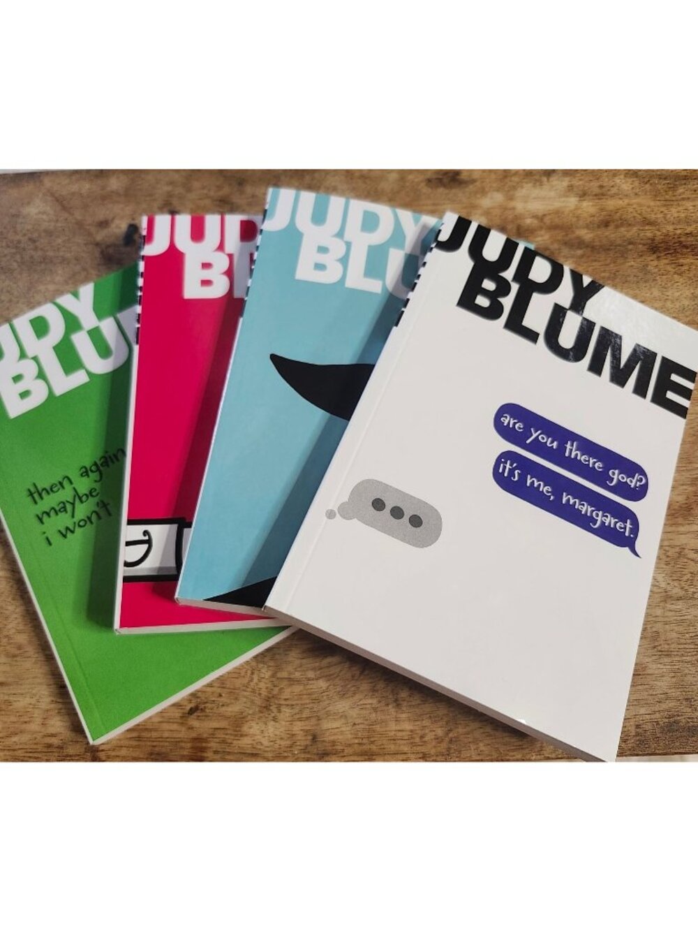 Retro Judy Blume 4 Book Collection Are You There God? Deenie Blubber Then Again